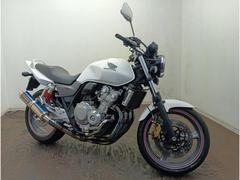 ホンダ　ＣＢ４００Ｓｕｐｅｒ　Ｆｏｕｒ　ＶＴＥＣ　Ｒｅｖｏ　ヨシムラフルエキマフラー　パールホワイト