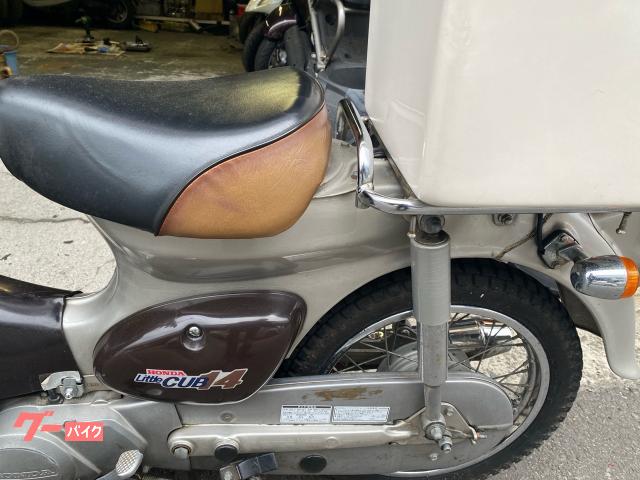 ホンダ リトルカブ サイドスタンド スパークプラグ新品 リアボックス