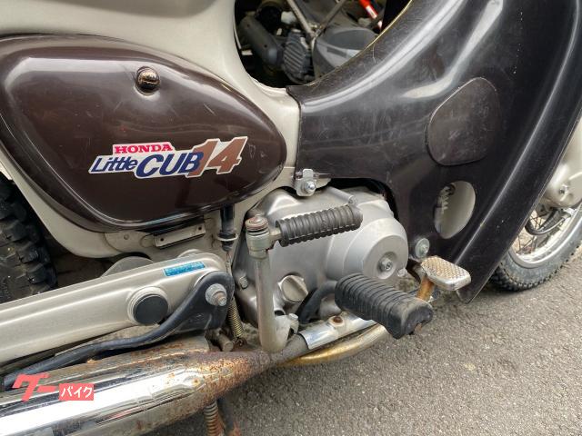 ホンダ リトルカブ サイドスタンド スパークプラグ新品 リアボックス
