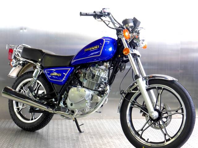 SUZUKI GN125H | New Bike | BLUE M | ― km | details | Japanese used ...