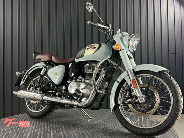 クラシック３５０　ハルシオングレー　正規ディーラー中古車　エンジンガード　ＥＴＣ付き　サイドバックサポート