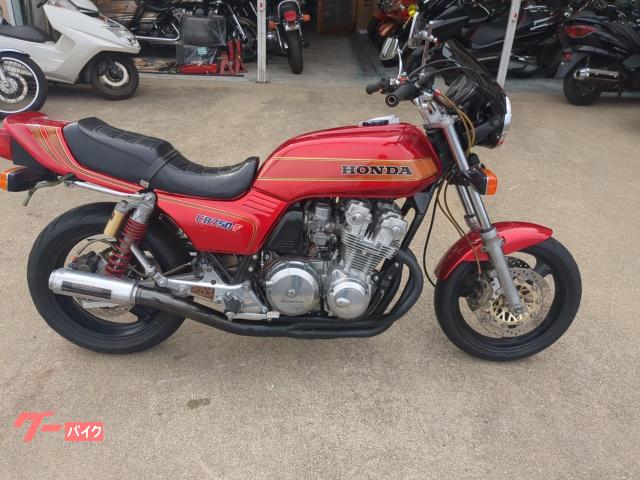 ＣＢ７５０Ｆ　前後１７インチ　ヨシムラマフラー