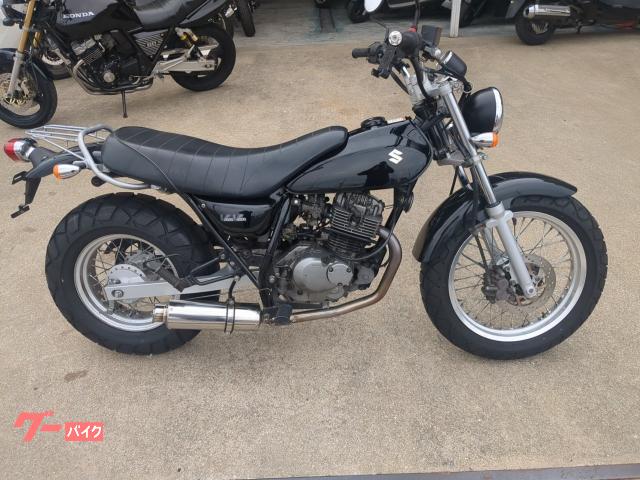 バンバン200 社外マフラー リヤキャリア