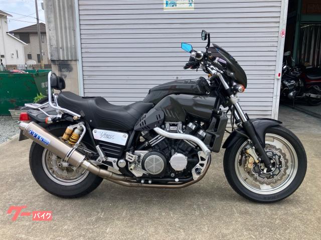 ＶＭＡＸ　２ＬＴ逆車　ＥＴＣ　カーボン外装　ＯＶＥＲマフラー　ＯＶＥＲサブフレーム　ＯＶＥＲバックステップ　ブレンボブレーキ