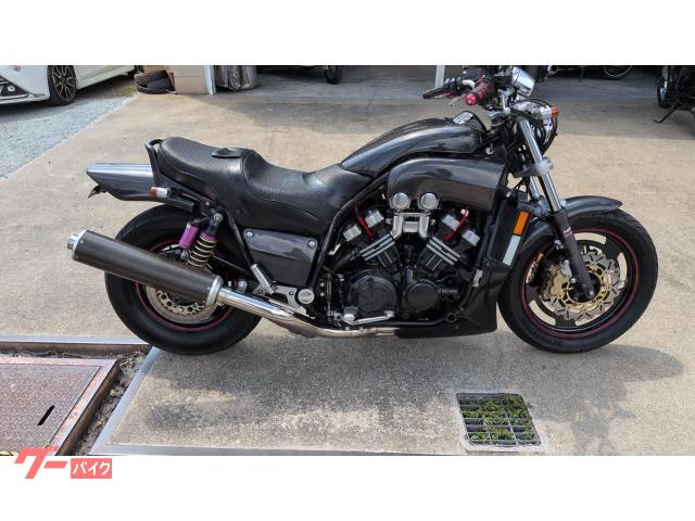 VMAX 1200 カーボン外装 クワンタムサスペンション ブレンボキャリパー ステアリングダンパー
