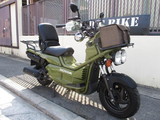 ホンダ PS250 後期型 タイヤ前後新品 ちょいカスタムオーディオ装備の
