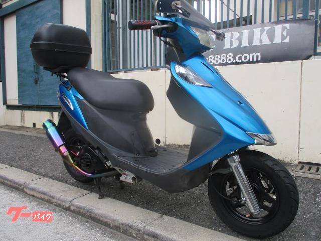 中古　アドレスV125g スズキ スクーター 青 46399km 2025年最新】Yahoo!オークション -アドレスv125g(オートバイ車体