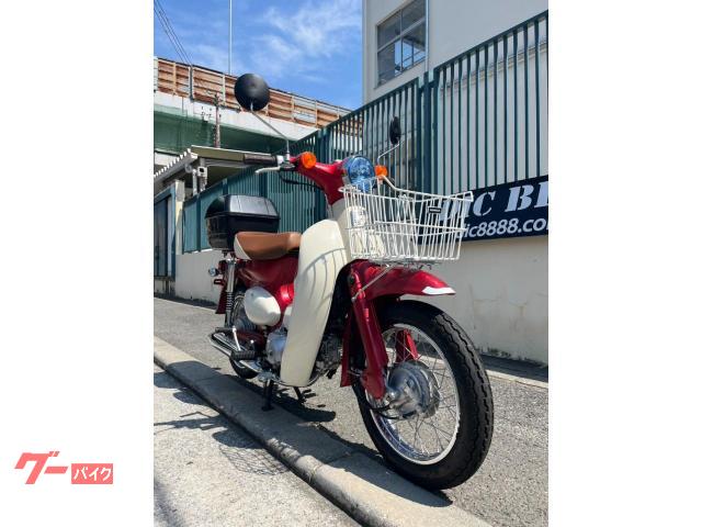 ホンダ リトルカブ キャブ車 タイヤ前後新品 グリップ新品 走行距離