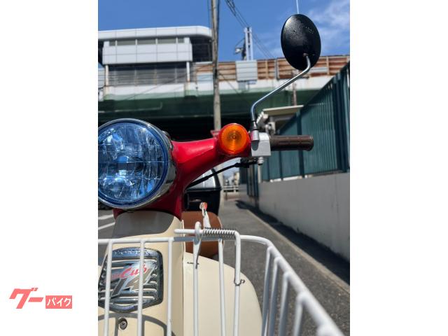 ホンダ リトルカブ キャブ車 タイヤ前後新品 グリップ新品 走行距離