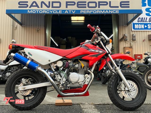 ＸＲ５０　２００５年モデル　ＡＤ１４型　ＰＯＳＨ商品開発車　ＰＯＳＨカスタムパーツ多数装着　前後タイヤ新品