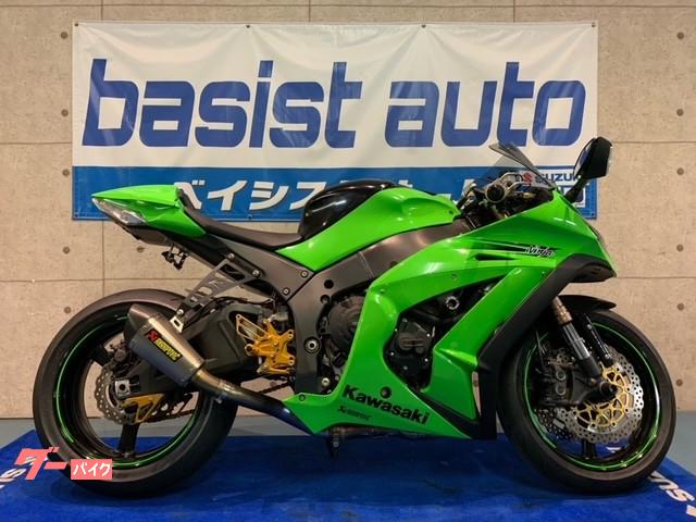 カワサキ ｎｉｎｊａ ｚｘ １０ｒ アクラポヴィッチマフラー バックステップ装備 ベイシストオート 京都西店 新車 中古バイクなら グーバイク