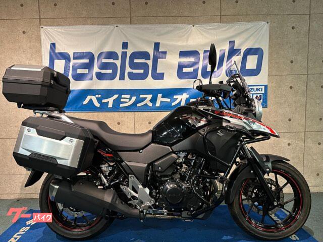 Ｖ−ストローム２５０　純正トリプルパニア　エンジンガード　ＥＴＣ等装備
