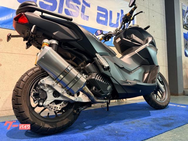 ホンダ ADV160 ヤマモトレーシングマフラー・フェンダーレス