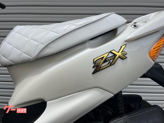 ホンダ ライブDio ZX 2型規制前 前後タイヤ新品 エナメルシート