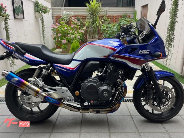 CB400Super Four VTEC Revo TSRチタンフルエキゾースト搭載