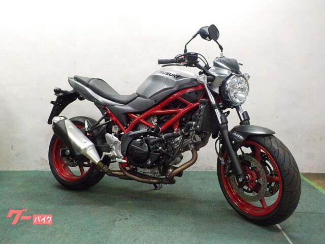 ＳＶ６５０　グリップヒーター　ＵＳＢ電源　スライダー付き　赤フレーム