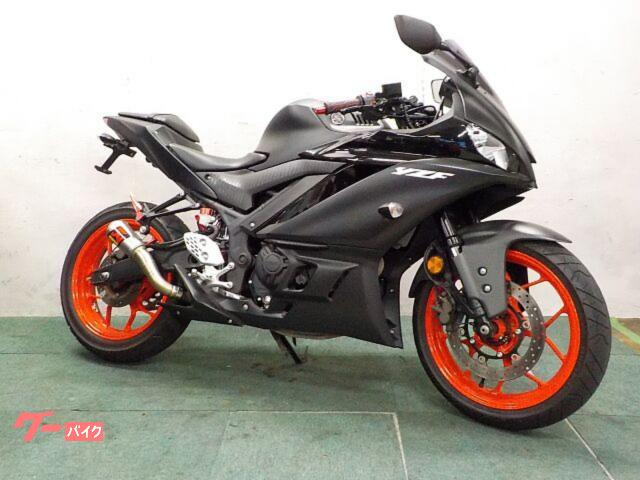 ＹＺＦ−Ｒ２５　アクラポビッチ製マフラー　ペイントカラー　ＵＳＢポート付き　オレンジホイール　ＡＢＳ付き