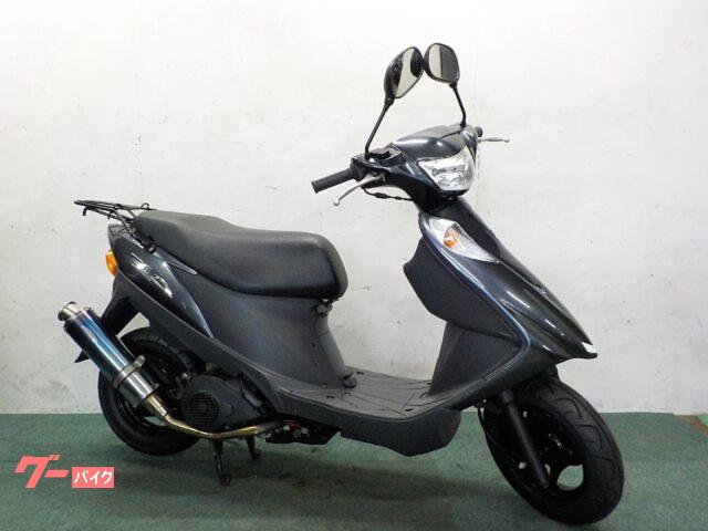 アドレスＶ１２５Ｇ　サイドスタンド　カスタムマフラー　イモビアラーム付き