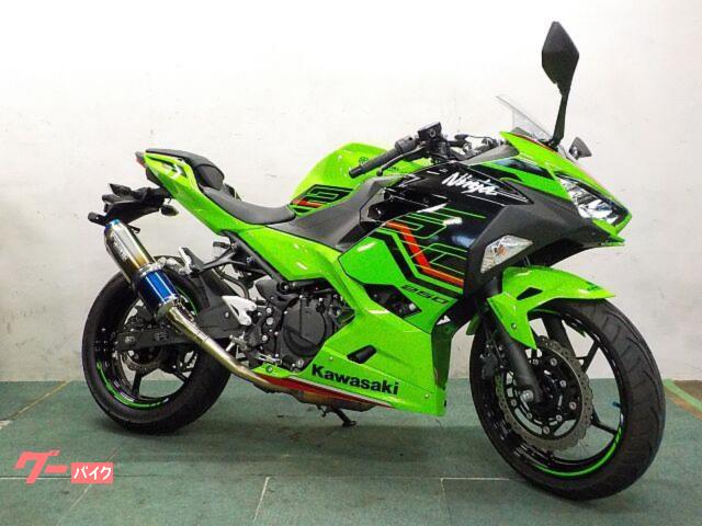 Ｎｉｎｊａ　２５０　ＫＲＴ　ＥＤＩＴＩＯＮ　ＷＲＳマフラー　ＵＳＢポート　マルチバー　純正合鍵あり