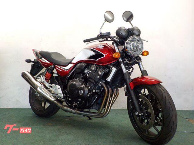 ＣＢ４００Ｓｕｐｅｒ　Ｆｏｕｒ　ＶＴＥＣ　Ｒｅｖｏ　２０１８年式モデル　ＥＴＣ　純正ＯＰアラーム　エンジンガード　ＵＳＢポート付き