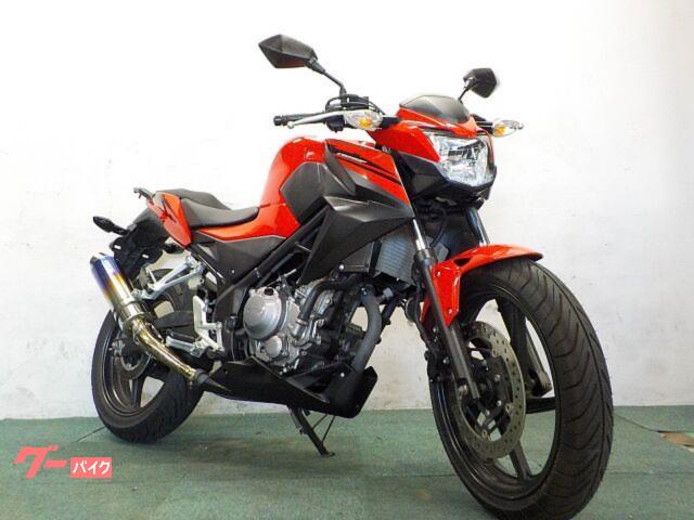 ＣＢ２５０Ｆ　２０１５年式モデル　フルノーマル　ＷＲＳ製マフラー　インジェクションモデル　ネイキッドタイプ