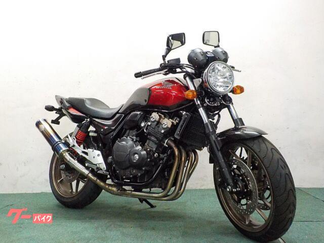ＣＢ４００Ｓｕｐｅｒ　Ｆｏｕｒ　ＶＴＥＣ　Ｒｅｖｏ　２０１５年式モデル　無限カラー　純正スペアキー付　ワイバンスリップオンマフラー