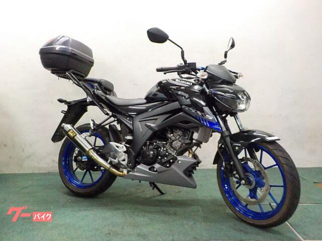 ＧＳＸ−Ｓ１２５　２０２１年式モデル　リヤキャリア　リヤＢＯＸ　純正スペアキー　ＵＳＢポート