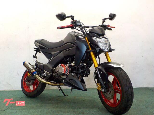 Ｚ１２５ＰＲＯ　２０２１年最終モデル　ビームスマフラー　ＬＥＤウインカー　フェンダーレス　アンダーカウル