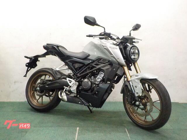 ＣＢ１２５Ｒ　パールスモーキーグレー　２０２１年式モデル　純正スペアキーカバー付き　ＵＳＢポート　ゴールドホイール