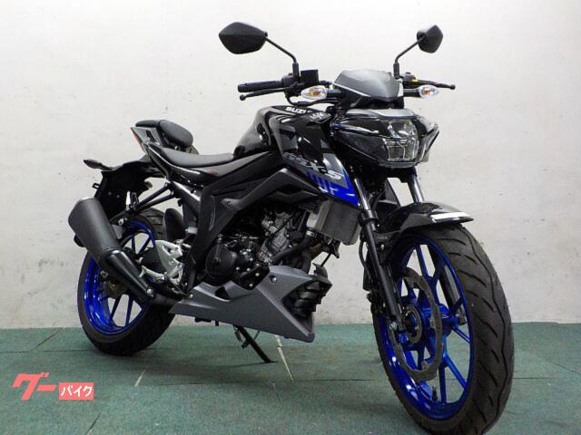 ＧＳＸ−Ｓ１２５　２０２１年式モデル　インジェクション　ＡＢＳ　ヘルメットロック　マルチバー　キャストホイール