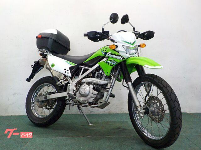 ＫＬＸ１２５　２０１３年式モデル　ツーリング仕様　リヤＢＯＸ付　ＵＳＢポート　ナックルガード
