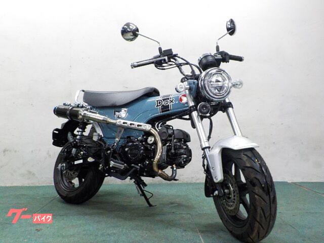 ダックス１２５　２０２３年式モデル　シフトインジケーター　ビームスマフラー　サイドバッグ　サイドバッグサポート　販売店保証付き