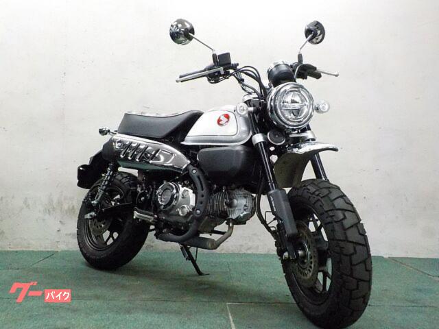 モンキー１２５　ＪＢ０３型　チェックシート　ワンオーナー　２０２２年モデル　フルノーマル　純正スペアキーカバー付き