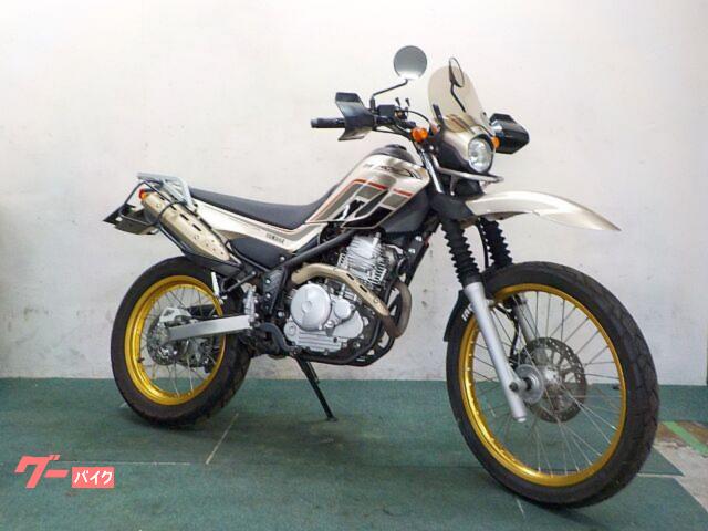 セロー250 2008年式モデル リヤキャリア サイドバッグステー スクリーン ナックルガード インジェクションモデル