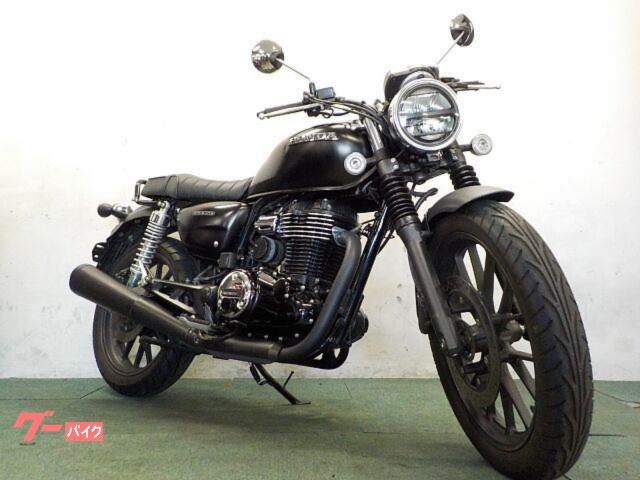 ＧＢ３５０　２０２１年式モデル　シートカスタム　ＥＴＣ装備　純正スペアキーカバー付き　フルブラック　ネイキッド