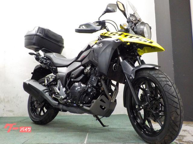 Ｖ−ストローム２５０　リア・ボックス付　デイトナエンジンガード　ナックル・ガード　デジタルメーター　合鍵有