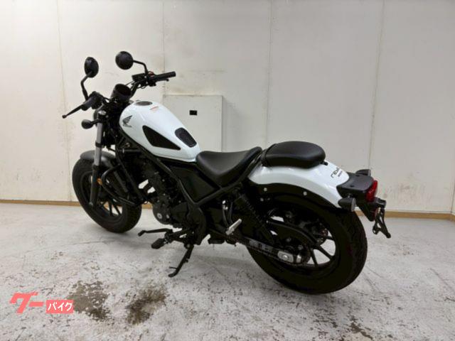 HONDA レブル250　ホワイト タンク ホンダ レブル250 エンジンガード タンクパッド ヘルメットホルダー