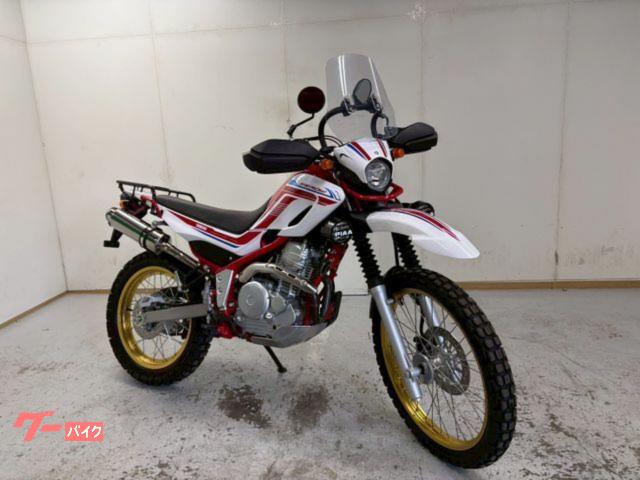 セロー２５０　ＦＩＮＡＬ　ＥＤＩＴＩＯＮ　ＰＩＡＡ　フォグランプ　ＺＥＴＡショートスクリーン　ナックルガード　ビームスマフラー