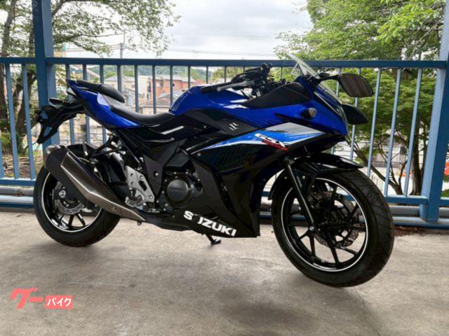 ＧＳＸ２５０Ｒ　ミツバ製ドライブレコーダー　前後カメラ　ＥＴＣ２．０　合鍵有　ヘルメットホルダー　マルチバー　携帯ホルダー