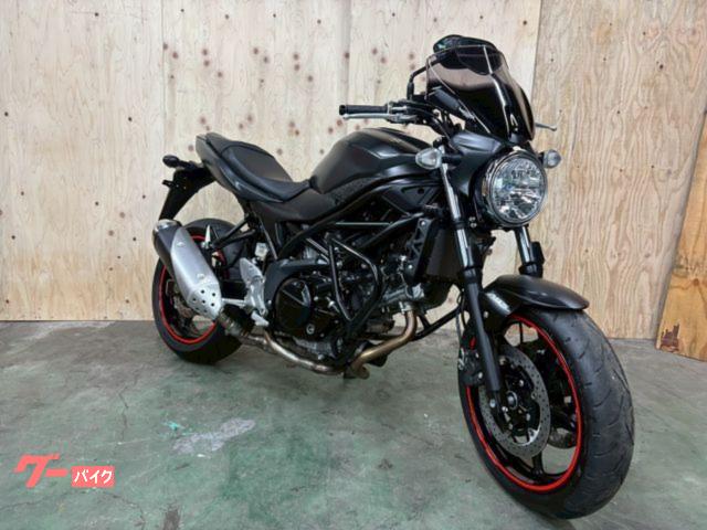 SV650 エンジンガード ETC2.0 ショートスクリーン USB電源 ABS V型エンジン