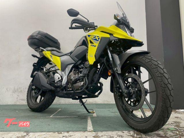Ｖ−ストローム２５０ＳＸ　２０２３年モデル　ＥＴＣ２．０　ＺＥＴＡ左右レバー　リアボックス　エンジンガード　リコール実施済み