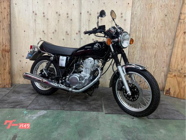 SR400 パフォーマンス・ダンパー シングルエンジン キック始動 USB電源 スマホホルダー 赤キー有