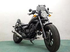 ホンダ　レブル２５０　２０１７年　エンジンガード　フルカスタム　ロングスクリーン　バックレスト　モリワキマフラー