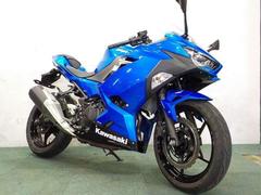 カワサキ　Ｎｉｎｊａ　２５０　マルチバー　ＵＳＢポート　ウインカーカスタム　ＡＢＳ付き　純正スペアキー　アナログタコメーター　オールブルー