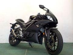 ヤマハ　ＹＺＦ−Ｒ２５　２０２０年式モデル　ＷＲＳ製マフラー　レバーカスタム　フルブラック　純正スペアキー付　ヘルメットホルダー