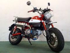 ホンダ　モンキー１２５　フルカスタム　オーバー製マフラー　前後ドライブレコーダー　タケガワ製タコメーター　リヤキャリア　ＵＳＢポート
