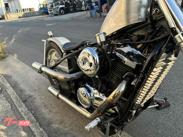 値下げ バルカン400改 構造変更済 公認車 カワサキ バルカン400クラシック☆フルカスタム☆構造変更OK!☆絶好調