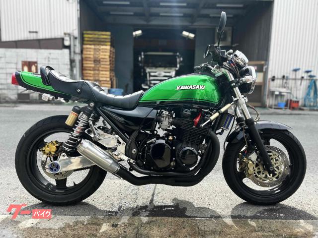 ＺＥＰＨＹＲ７５０　キャンディグリーン　タックロールシート　ブレンボキャリパー　タイヤ前後新品　ＥＴＣ付き