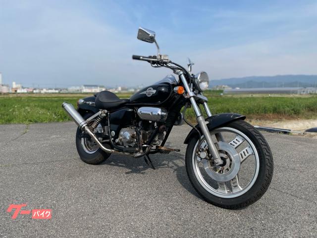 ＭＡＧＮＡ　ＦＩＦＴＹ　バッテリー新品　スパークプラグ新品　社外マフラー　クラッチワイヤー新品