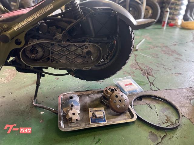 ホンダ ズーマー スパークプラグ新品オイル新品バッテリー新品｜ばいく